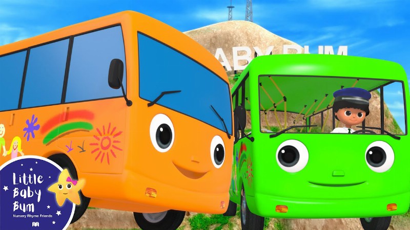 image 0 10 Little Buses : Learn Colors : Little Baby Bum - Nursery Rhymes For Kids