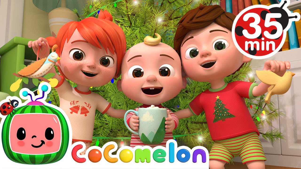 image 0 12 Days Of Christmas + More Holiday Nursery Rhymes & Kids Songs - Cocomelon