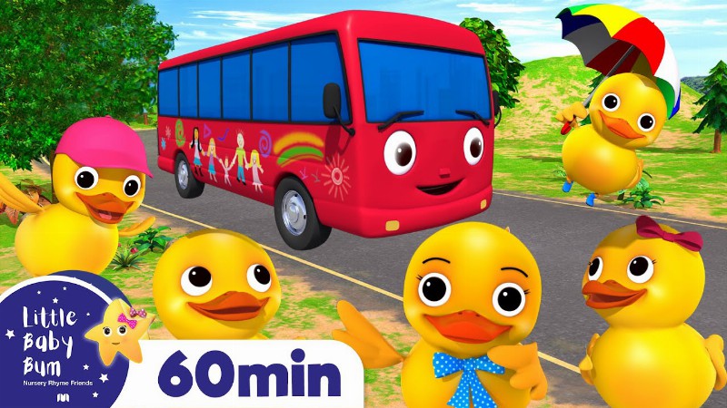 5 Little Ducks On A Bus! + More : Little Baby Bum Kids Songs And Nursery Rhymes