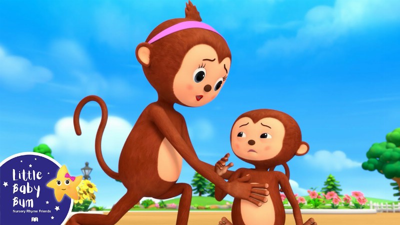 5 Little Monkeys! : Little Baby Bum - Classic Nursery Rhymes For Kids
