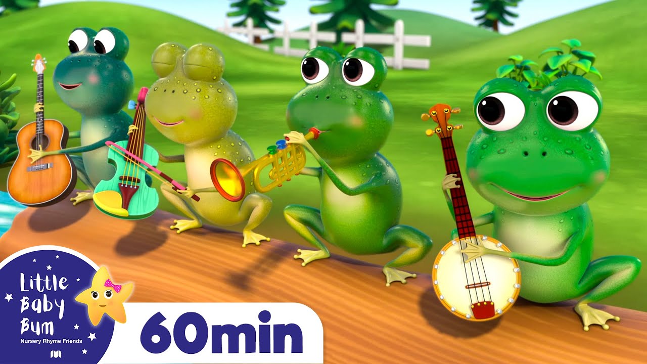 image 0 5 Little Speckled Frogs +more Nursery Rhymes And Kids Songs : Little Baby Bum