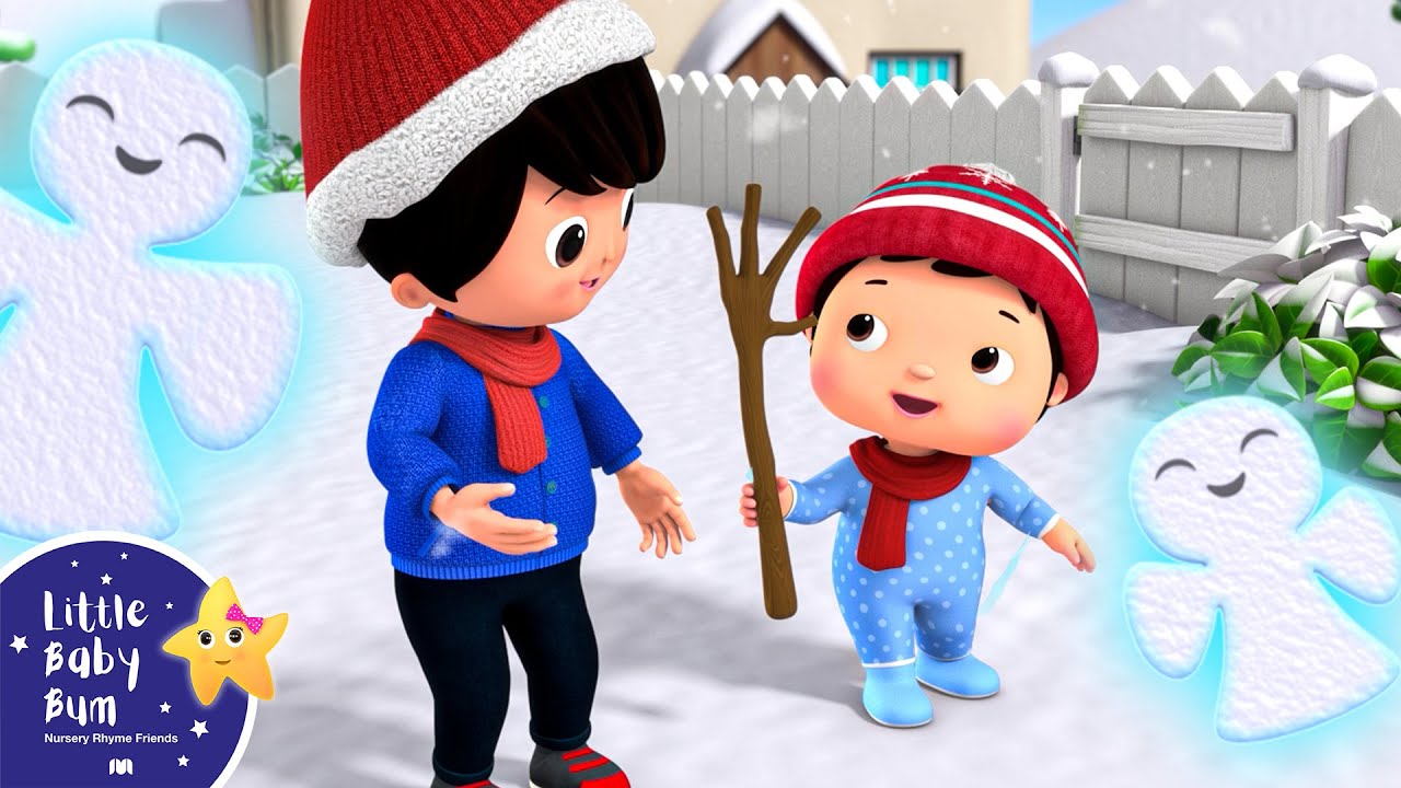 image 0 Baby Max Making Snow Angels! : Little Baby Bum - New Nursery Rhymes For Kids
