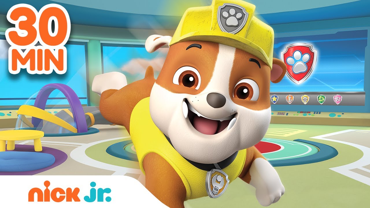 Best Of Rubble 🐶 Paw Patrol! : 30 Minute Compilation : Nick Jr.