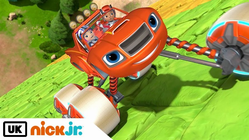 image 0 Blaze And The Monster Machines : Adhesion Tires To The Rescue! : Nick Jr. Uk