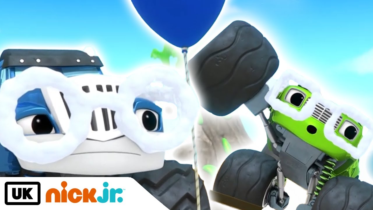 Blaze And The Monster Machines : Crusher And Pickle's Hot Air Balloon Ride! : Nick Jr. Uk