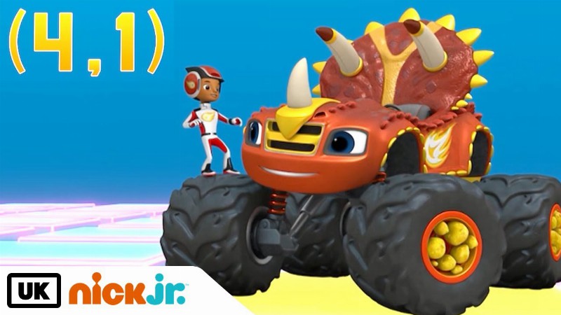 image 0 Blaze And The Monster Machines : Learn Coordinates With Blaze And Aj : Nick Jr. Uk