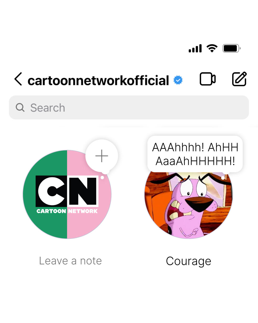 Cartoon Network - Who else has tried IG notes