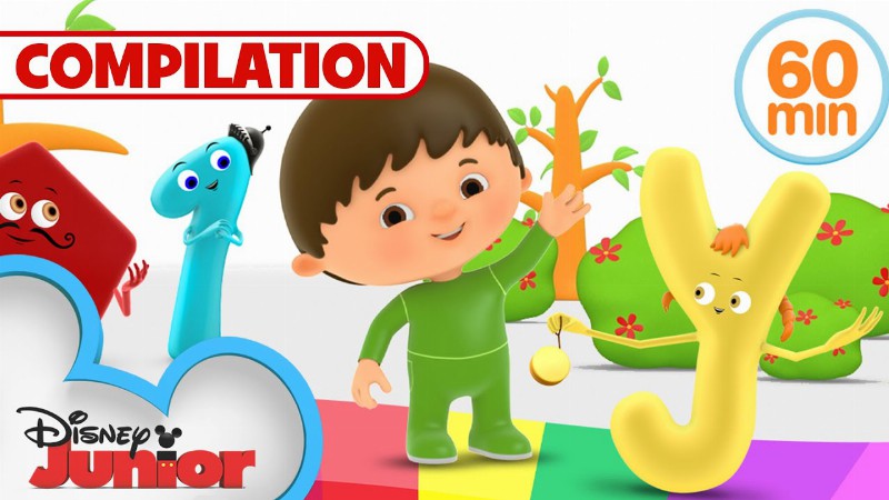 image 0 Charlie And The Numbers Shapes And The Alphabet : Compilation : @disney Junior