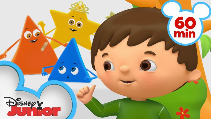image 0 Charlie Meets His Friends The Shapes : Kids Songs And Nursery Rhymes : Compilation : @disney Junior