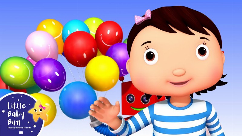 Color Baloons! Red Green Blue : Little Baby Bum - Nursery Rhymes For Kids : Baby Song 123