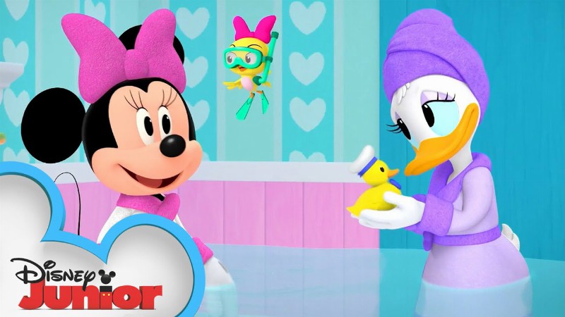 image 0 Ducky Down The Drain : Minnie's Bow-toons  🎀  : @disney Junior