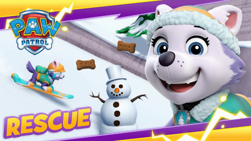 image 0 Everest And Rocky Save Jake! : Paw Patrol : Cartoon And Game Rescue Episode For Kids
