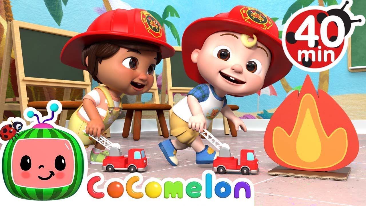 image 0 Fire Drill Song + More Nursery Rhymes & Kids Songs - Cocomelon