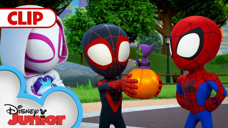 image 0 Gobby's Rotten Pumpkin Hunt : Marvel’s Spidey And His Amazing Friends : @disney Junior