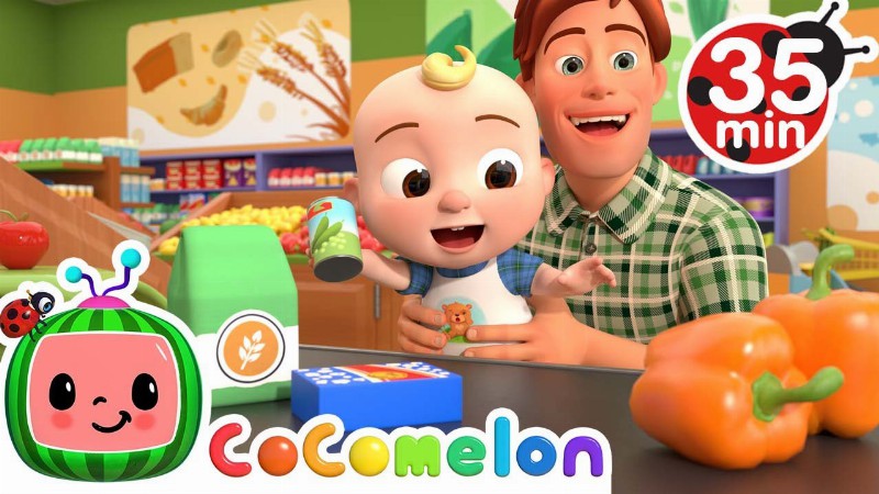 image 0 Grocery Store Song + More Nursery Rhymes & Kids Songs - Cocomelon