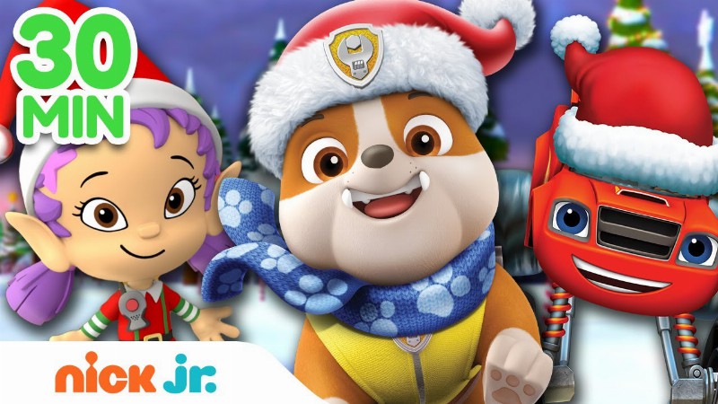 Holiday Rescues & Adventures! ❄️ W/ Paw Patrol Baby Shark + More : 30 Minute Compilation : Nick Jr.
