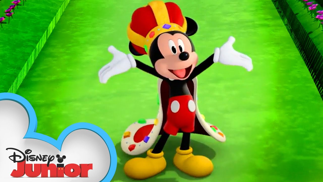 image 0 It’s Work To Be A King : Mickey Mouse Funhouse : @disney Junior