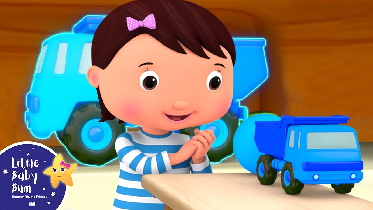 Learn Colors With Toy Trucks! : Little Baby Bum - New Nursery Rhymes For Kids