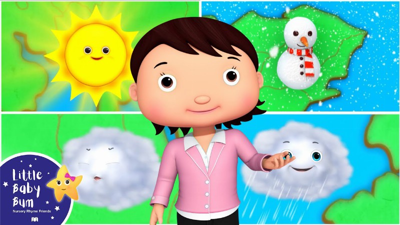 image 0 Learn Weather Song! : Little Baby Bum - Classic Nursery Rhymes For Kids