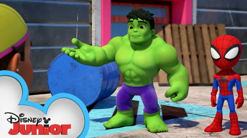 image 0 Meet Spidey And His Amazing Friends Season 2 #5 : Hulk's Hangout : @disney Junior  @marvel Hq