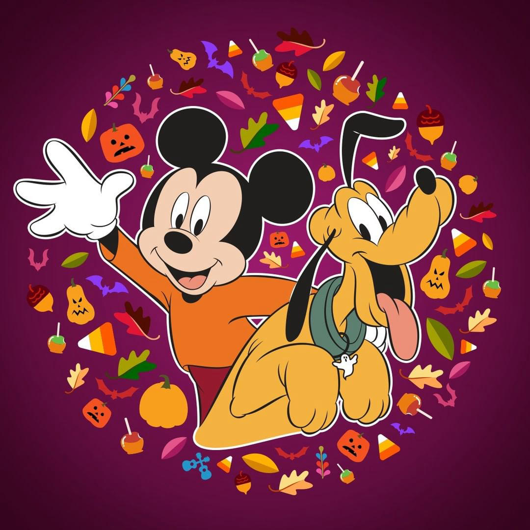 image  1 Mickey Mouse - Candy apples, jack-o’-lanterns, crunchy leaves… all the best things about fall