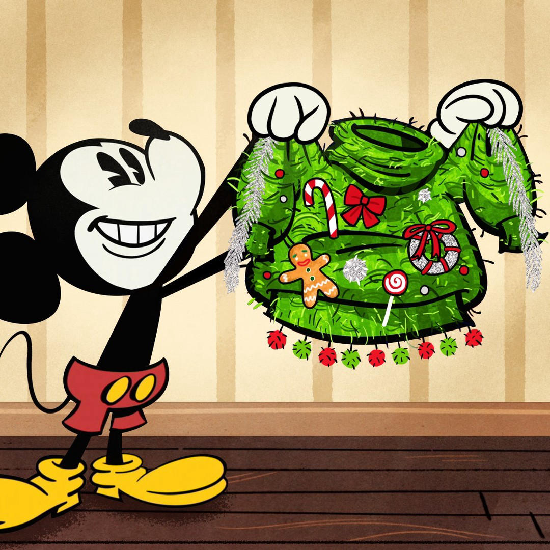 Mickey Mouse - Ready to sleigh the ugly sweater party