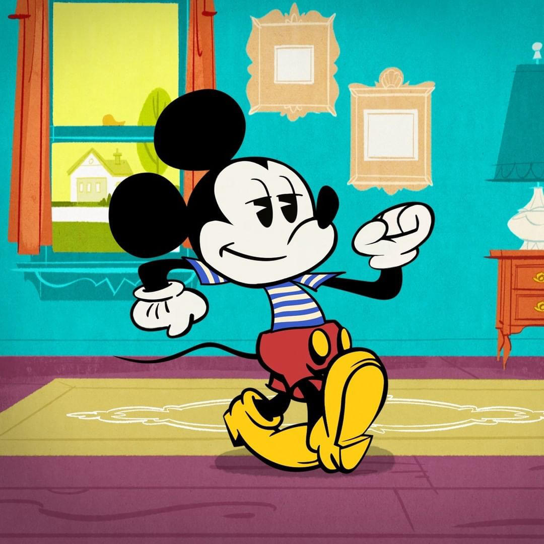 Mickey Mouse - Walking into the week like