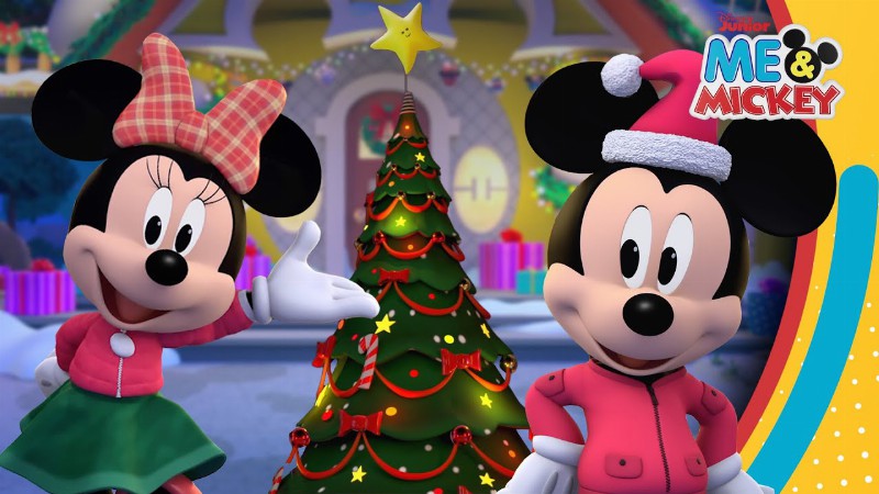 Mickey Mouse Wishes You Happy Holidays! 🎁🎉 : Me & Mickey : Compilation : @disneyjunior