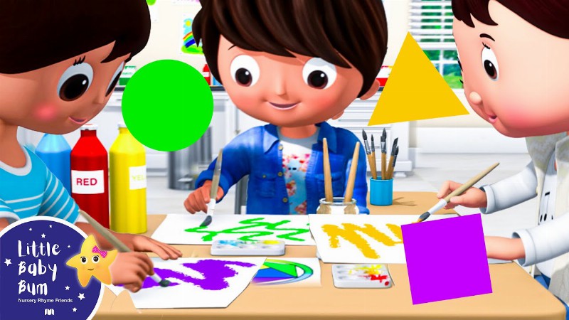 Mixing Colors Song - Learning Colors! : Little Baby Bum - Classic Nursery Rhymes For Kids