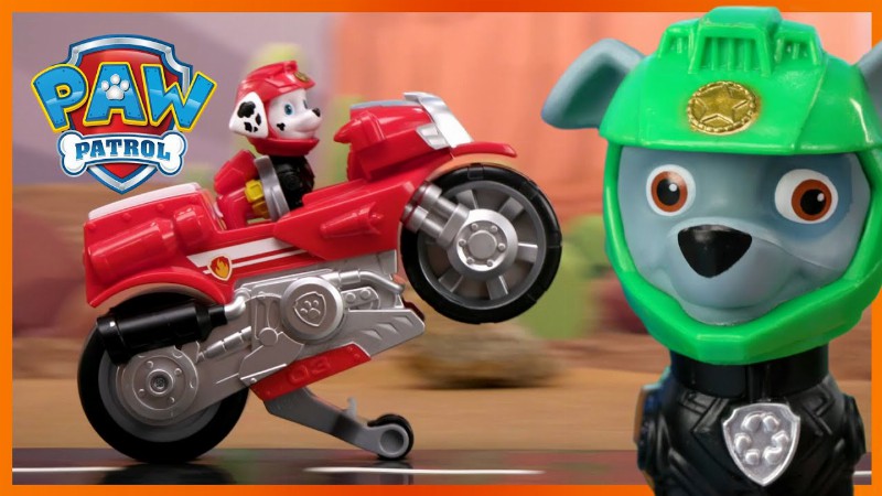 image 0 Moto Pups Stop The Ruff Ruff Pack Toy Rescue Episodes 🏍️ : Paw Patrol : Toy Pretend Play For Kids