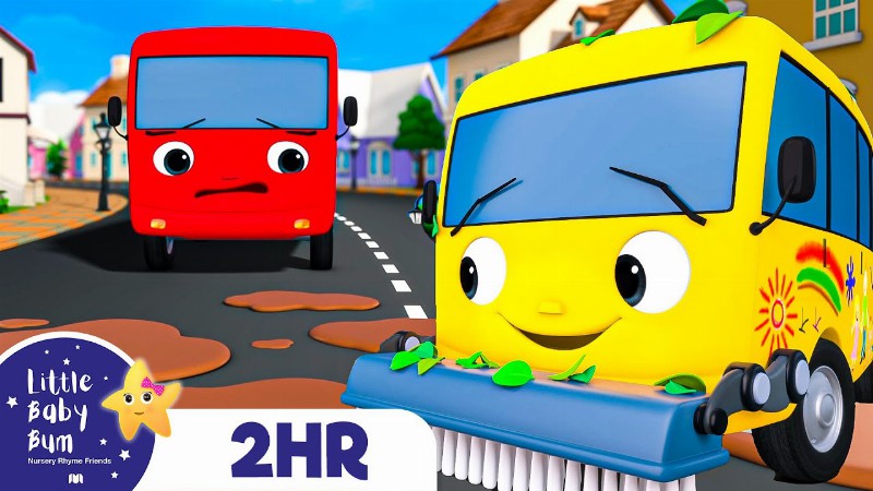 Muddy Bus Go Round And Round : Baby Song Mix - Little Baby Bum Nursery Rhymes