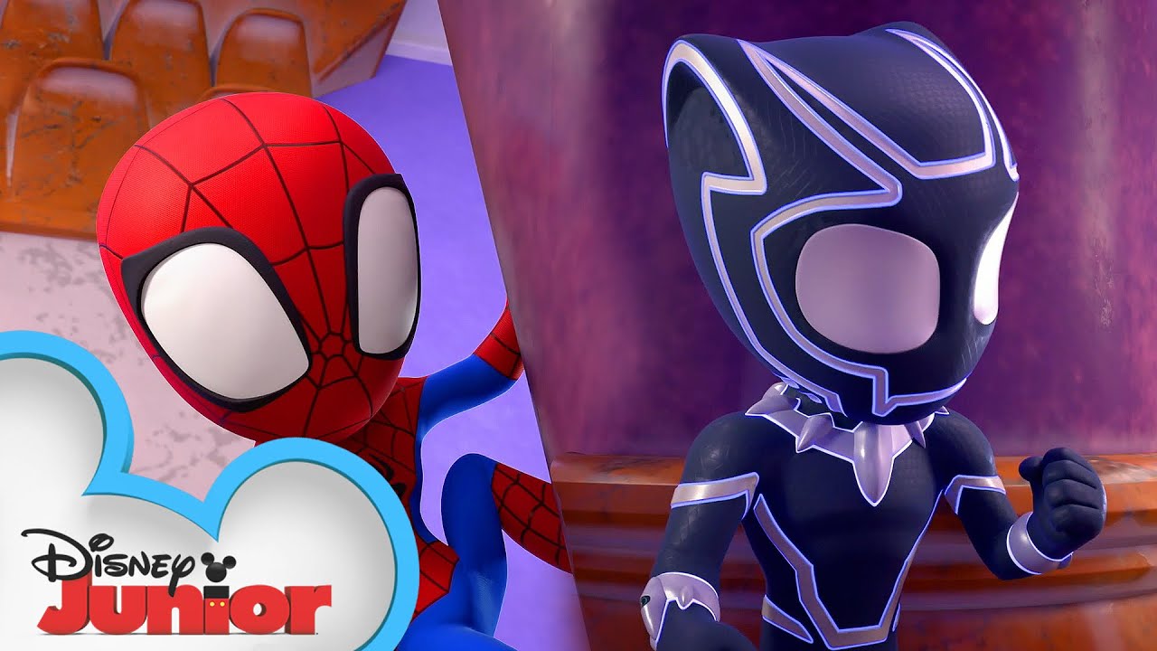Panther Patience : Marvel's Spidey And His Amazing Friends : @disney Junior