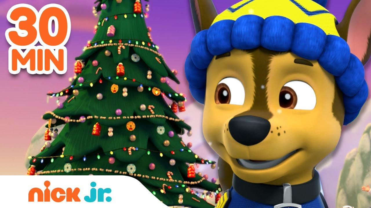 image 0 Paw Patrol Best Holiday Rescues! ❄️ : 30 Minute Compilation : Nick Jr.