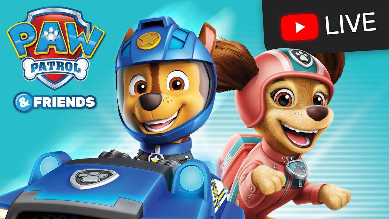 image 0 🔴 Paw Patrol Cartoons For Kids Rescue Episodes - Mighty Pups Ultimate Rescue And More Live Stream