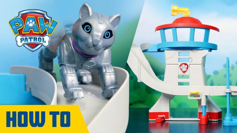 Paw Patrol Catpack Playset : How To Play : Toys For Kids