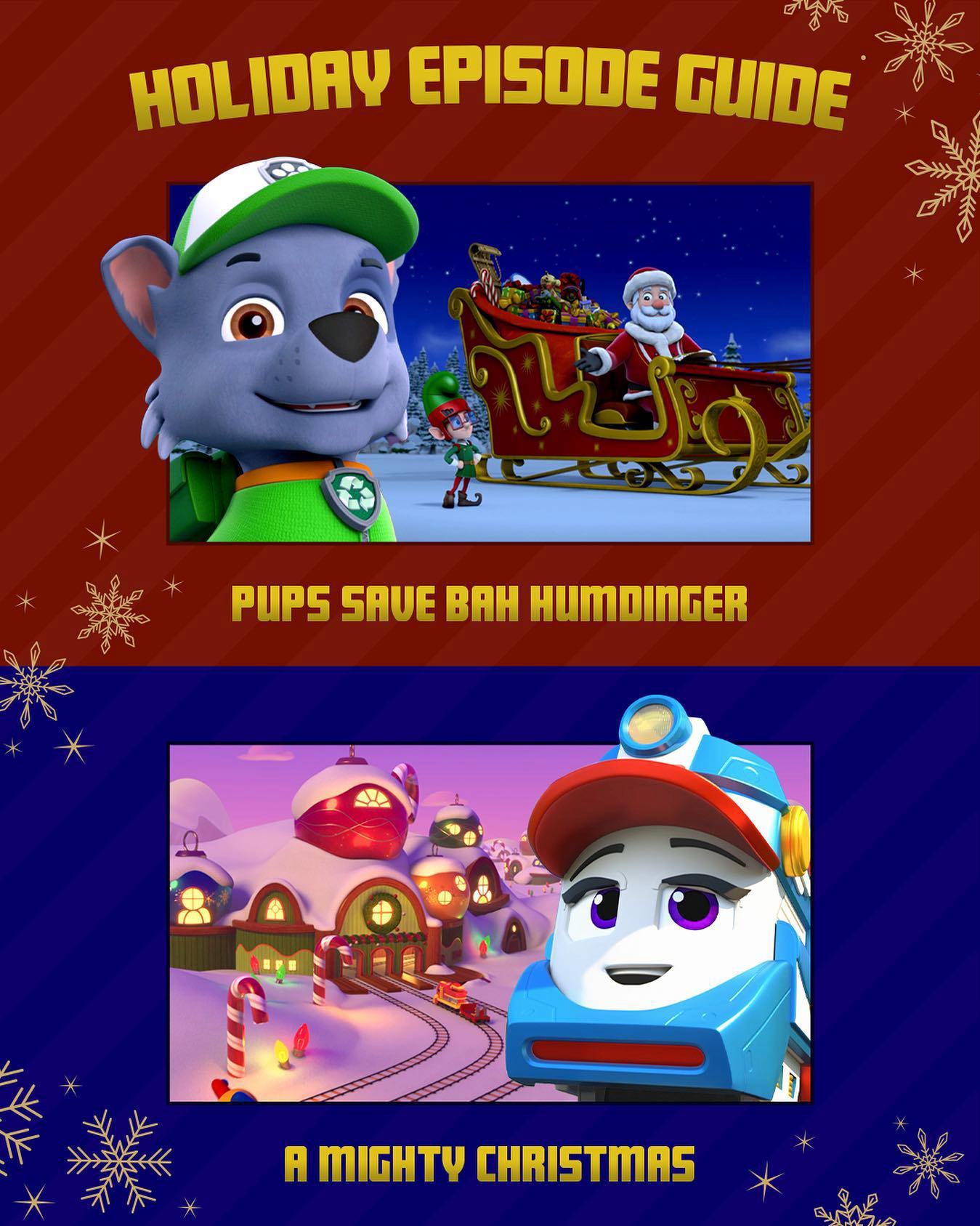 PAW Patrol - Check out these PUPtastic holiday episodes from PAW Patrol and our friends at #mightyex