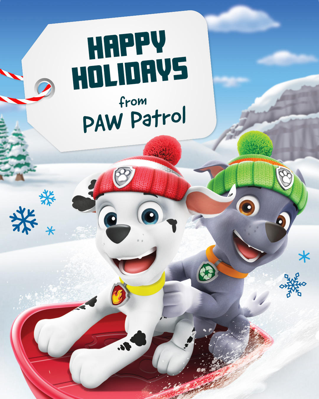PAW Patrol - Happy Holidays from our PAW family to yours
