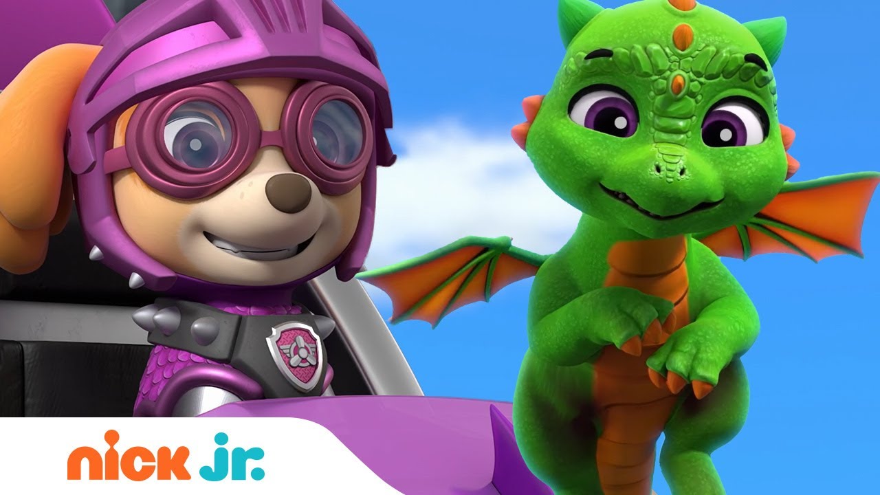 image 0 Paw Patrol Rescue Knights Get Help From Baby Dragons! 🔥 : Nick Jr.