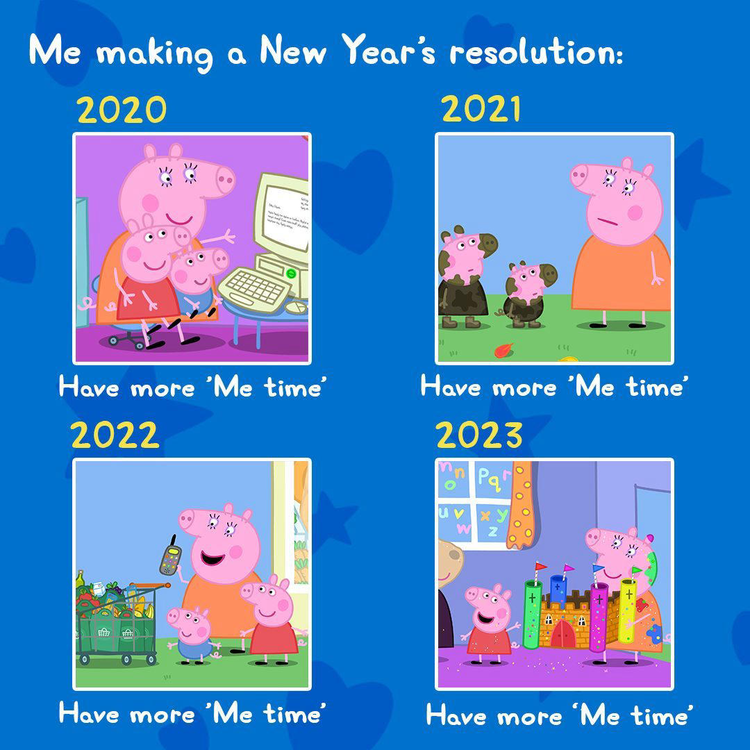 Peppa Pig - Another year, another resolution