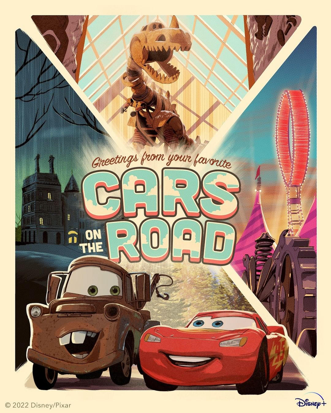 image  1 Pixar's Cars - It’s always an adventure with McQueen and Mater no matter where they go
