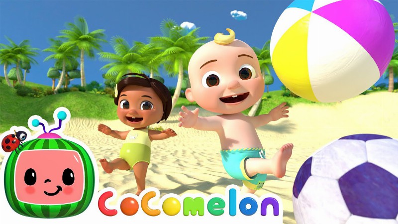 image 0 Play Outside At The Beach Song : Cocomelon Nursery Rhymes & Kids Songs