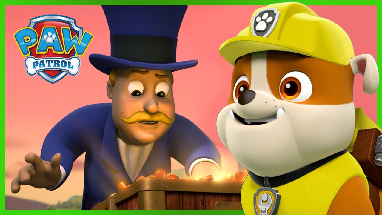image 0 Pups Race Humdinger To A Treasure! 👑 : Paw Patrol Rescue Episode : Cartoons For Kids