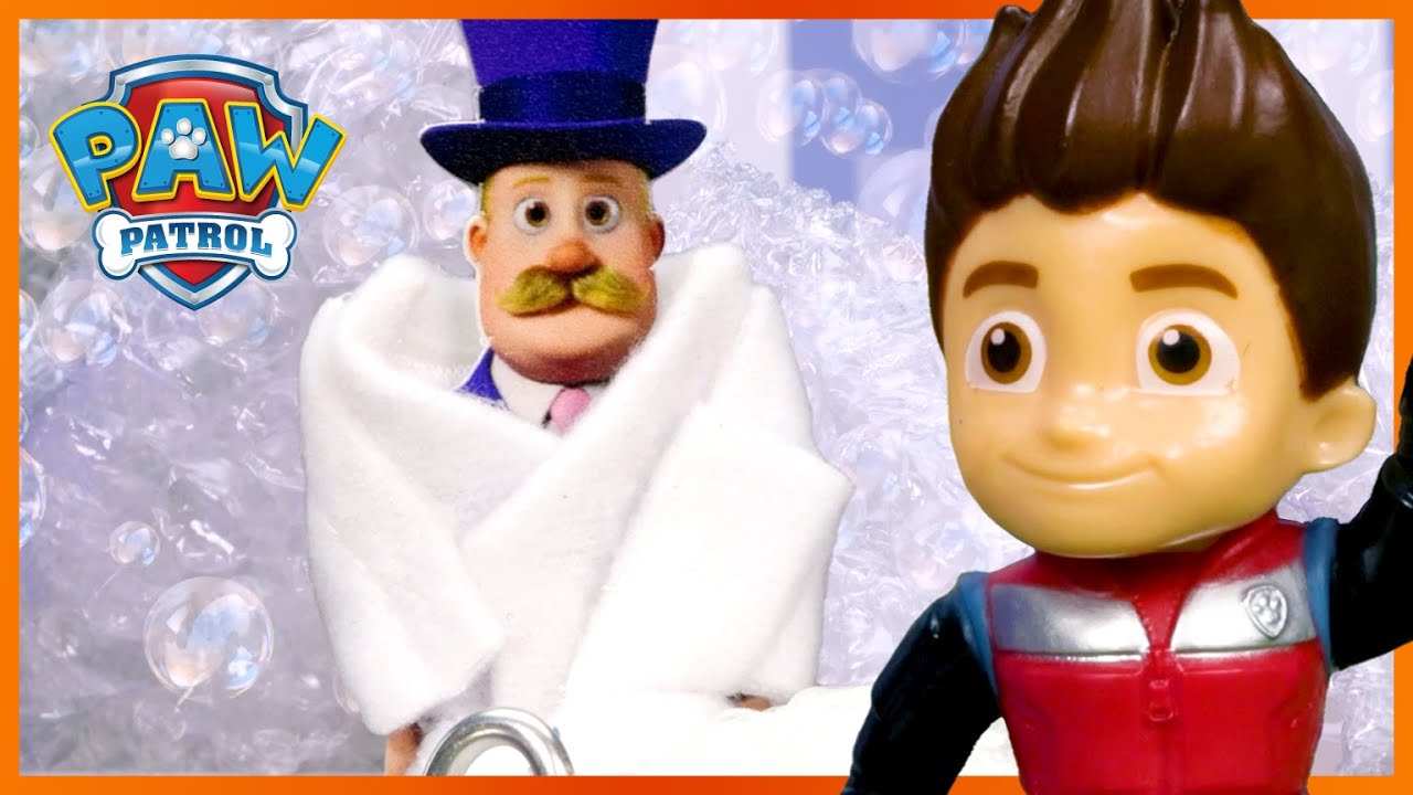 image 0 Pups Save An Overflowing Bubbly Bath! : Paw Patrol : Toy Pretend Play Rescue
