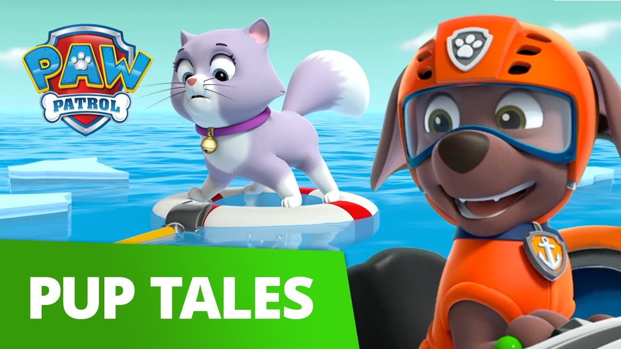 Pups Save Cali And A Snow Plow! ❄️ Paw Patrol Pup Tales Rescue Episode!