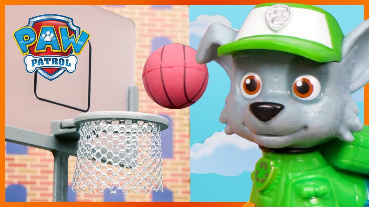image 0 Pups Stop A Bogus Basketball : Paw Patrol : Toy Pretend Play Rescue