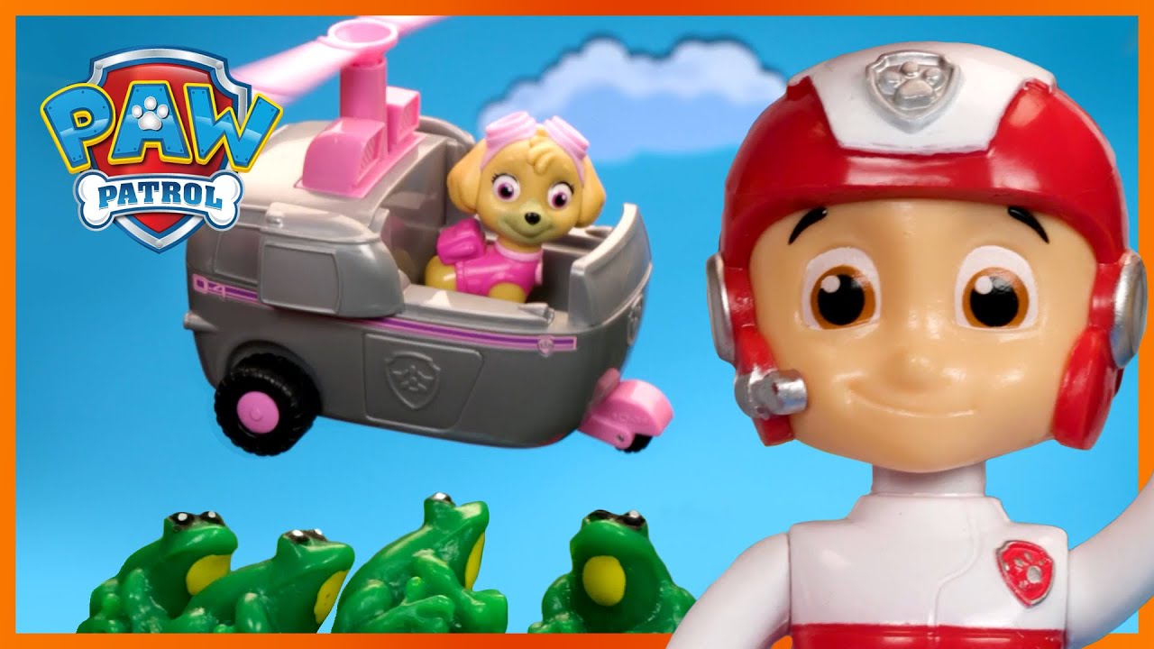 Rescue Vehicles And The Paw Patroller 2.0 🚓 : Paw Patrol Compilation : Toy Pretend Play For Kids