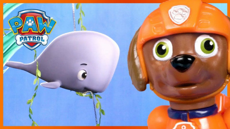 image 0 Runaway Whale 🐳 : Paw Patrol : Toy Pretend Play Rescue