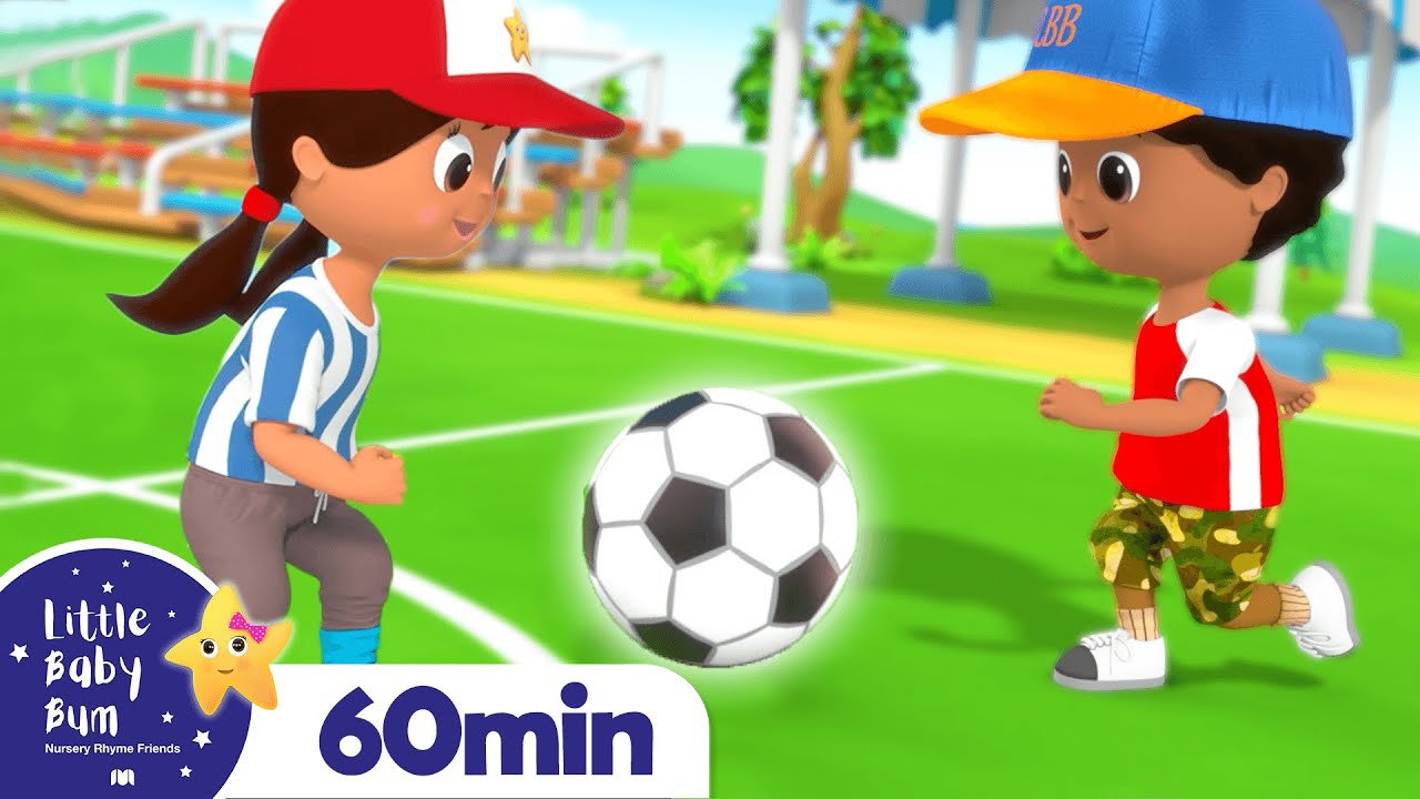 image 0 Soccer Song +more Nursery Rhymes And Kids Songs : Little Baby Bum