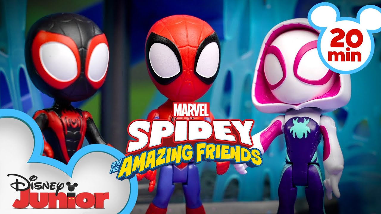 image 0 Spidey Play And Friends! : Compilation :  Marvel’s Spidey And His Amazing Friends : @disney Junior