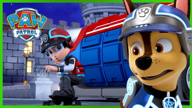 Spy Chase Tracks A Missing Painting! : Paw Patrol Rescue Episode : Cartoons For Kids!